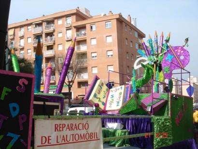 Carrosa pel cosat del darrere